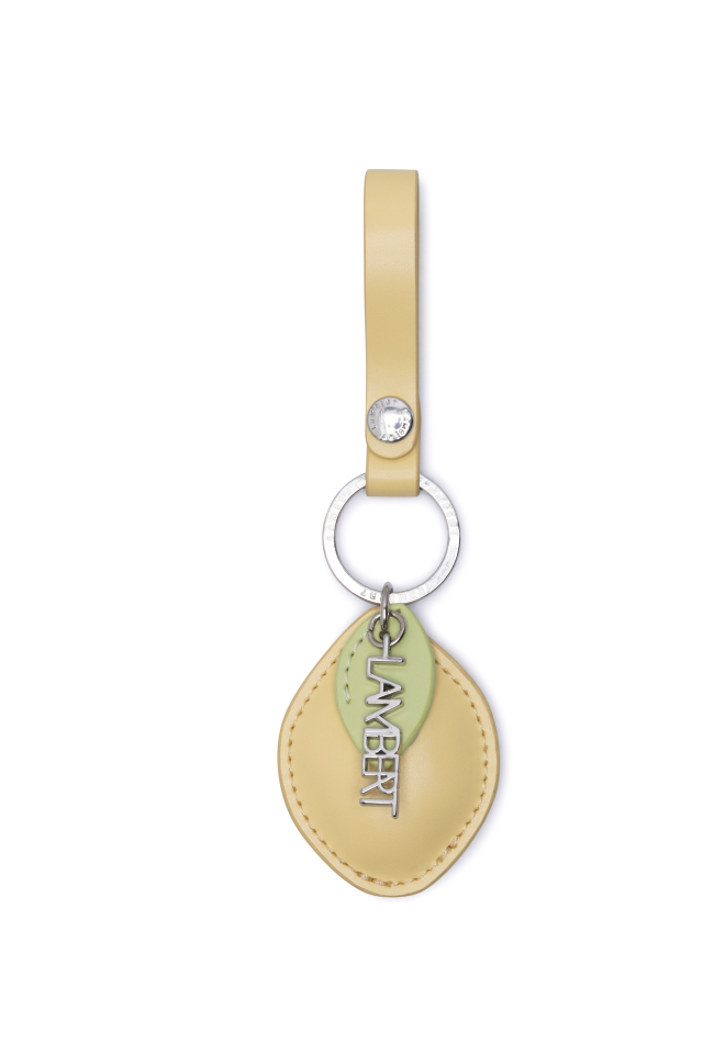 Porte-clés en cuir vegan Frutti - LAMBERT - FRUTTI-HONEYMIX - LAMBERT
