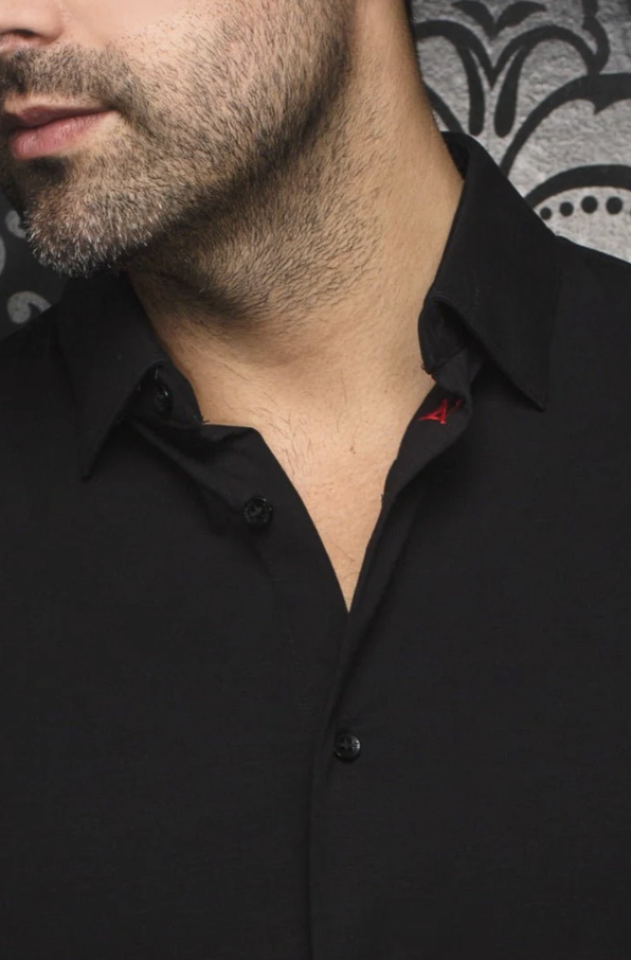 Chemise Alexander SLD Manches Courtes - AU NOIR 