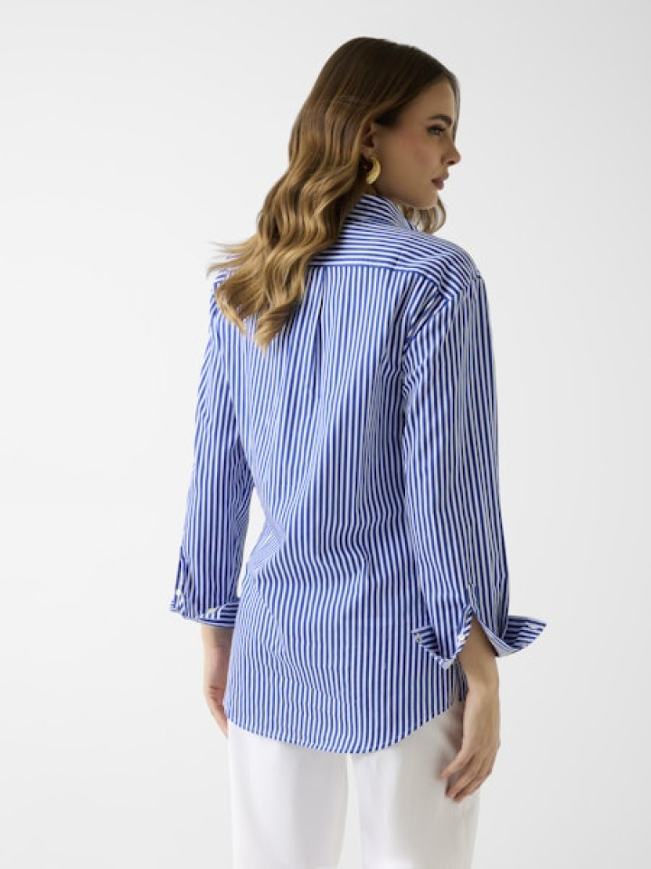 Chemisier oversized manches longues Tecla – GUESS