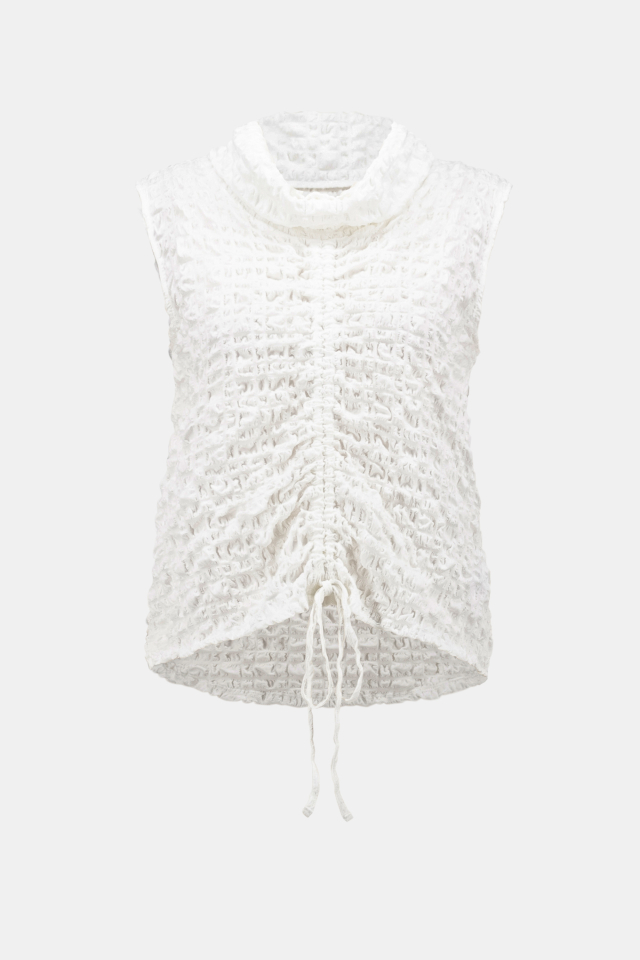 Haut en jacquard sans manches – JOSEPH RIBKOFF