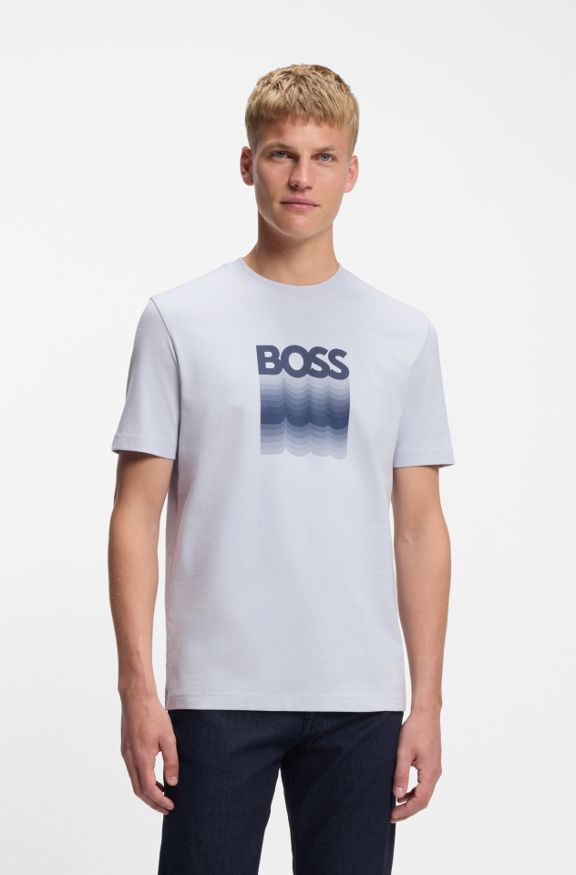 T-shirt coupe régulière Insigna – HUGO BOSS - 50556009-053 - Hugo Boss