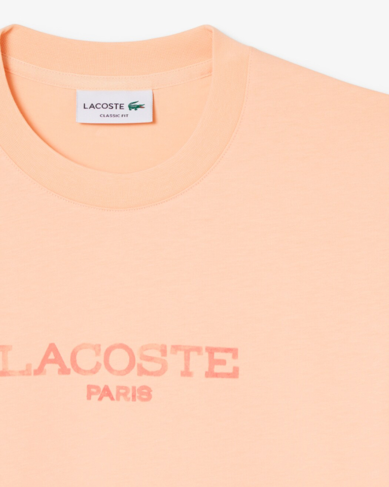 T-shirt en coton imprimé – LACOSTE