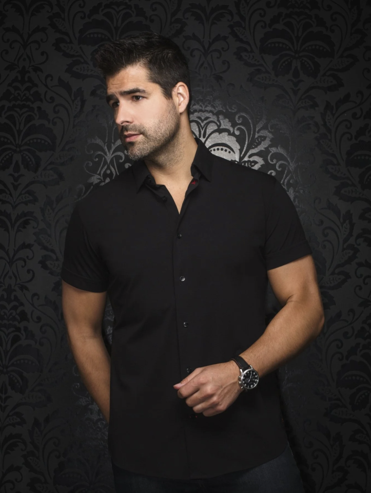 Chemise Alexander SLD Manches Courtes - AU NOIR - SLD-SS - AU NOIR