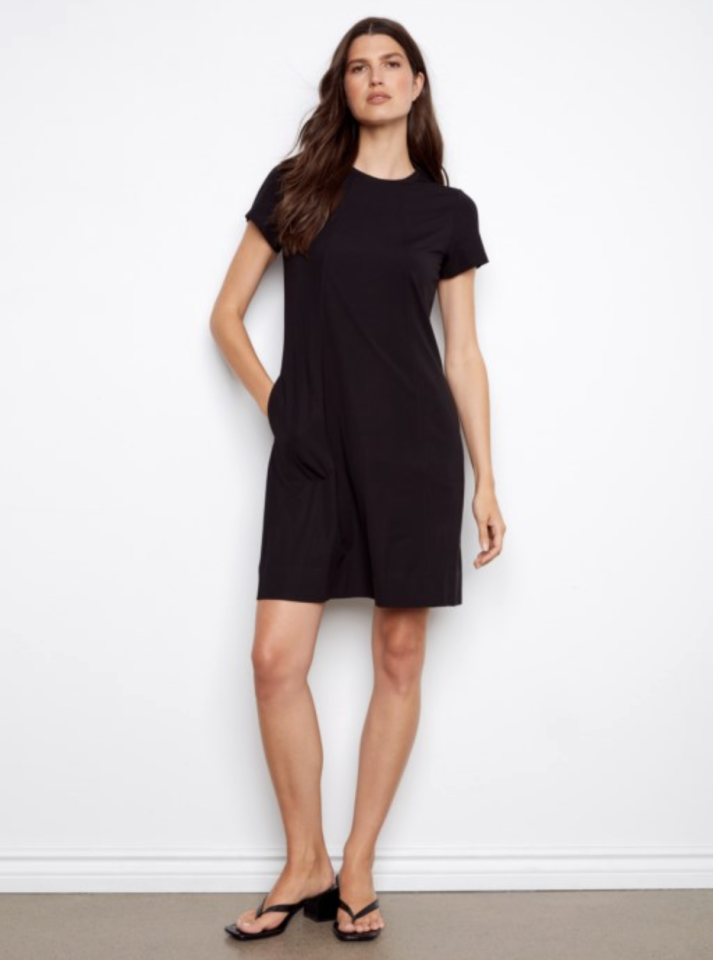 Robe en tricot interlock - CHARLIE B - C3228 - Charlie B