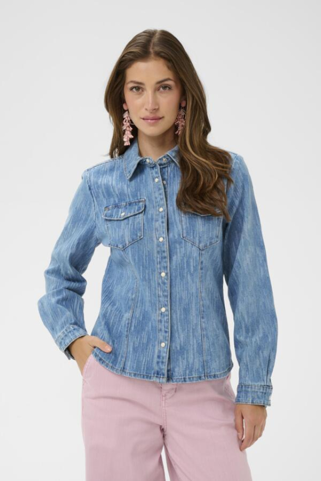 Veste en denim May – CREAM - 10614956 - CREAM