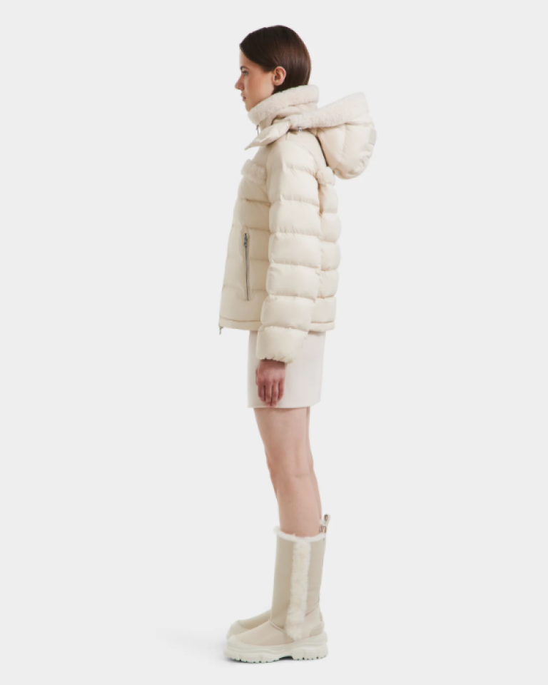 Manteau en duvet et shearling Sandra – Rudsak