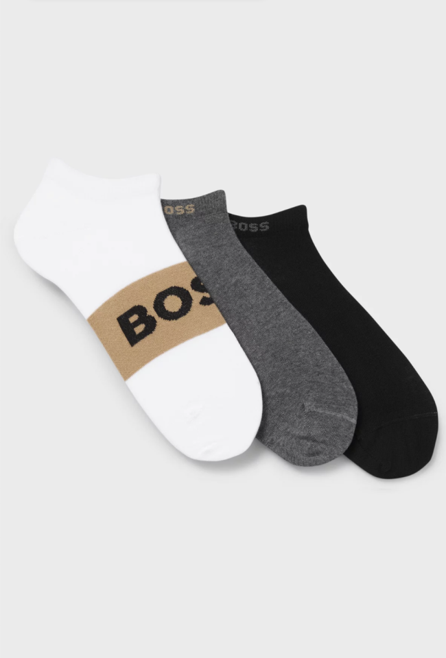 Paquet de 3 paires de bas - HUGO BOSS - 50543482 - Hugo Boss