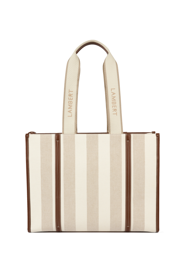 Sac fourre-tout en canevas Erica – LAMBERT