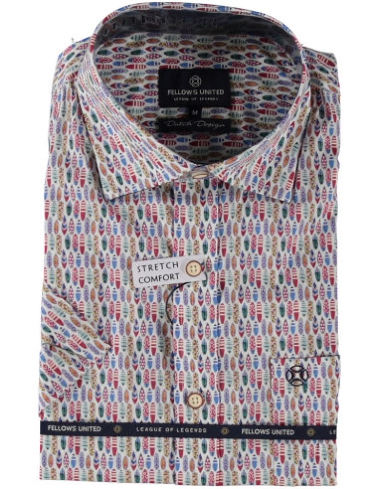 Chemise à manches courtes surf - FELLOWS UNITED - 17517 - Fellows united