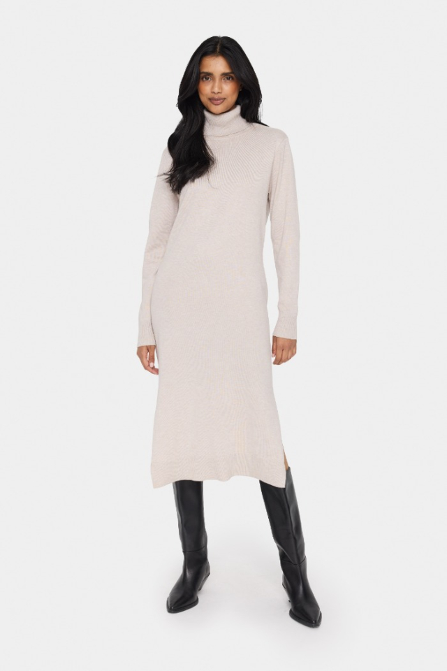 Robe longue à col roulé Mila - SAINT-TROPEZ - 30511420 - Saint-Tropez