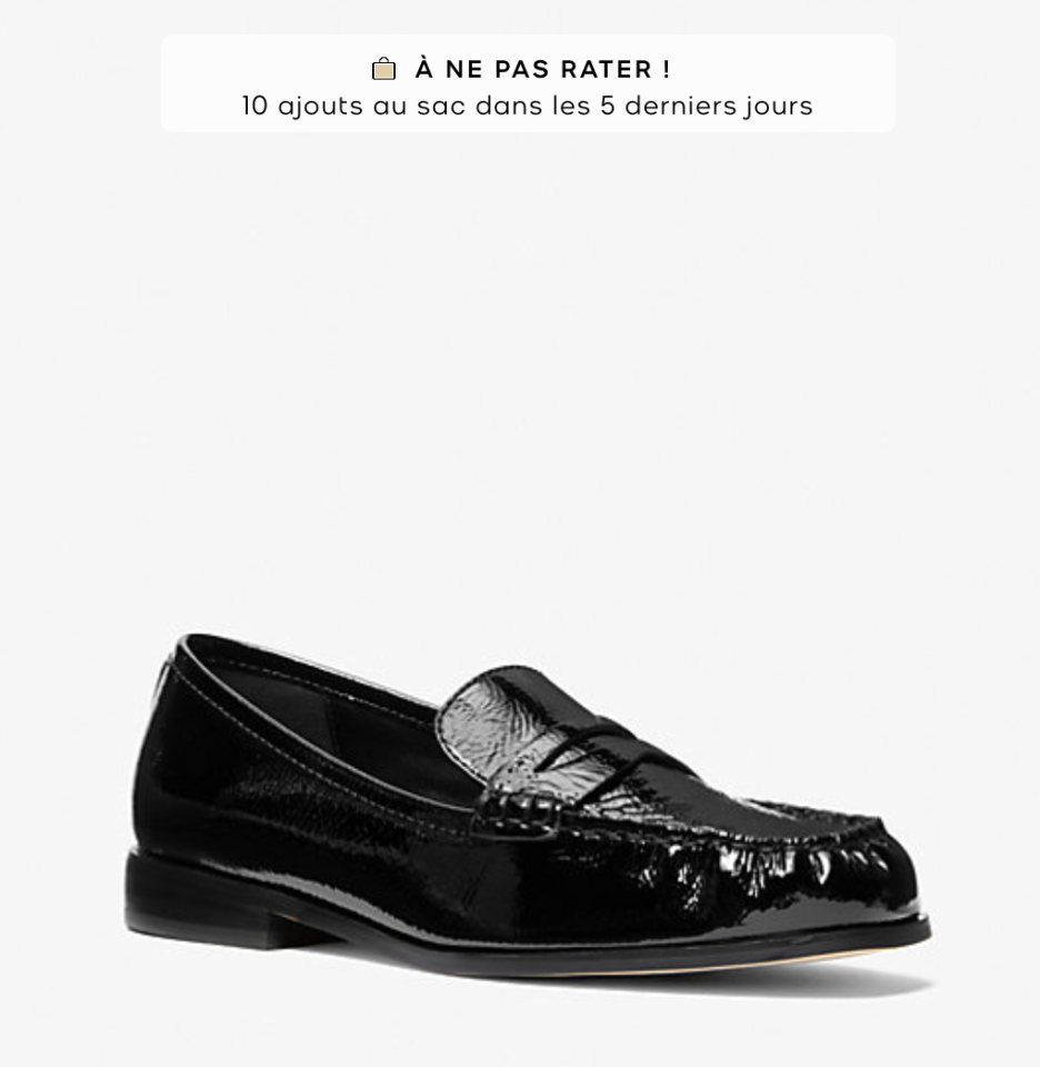 Chaussures Carlson en cuir vernis - MICHAEL KORS
