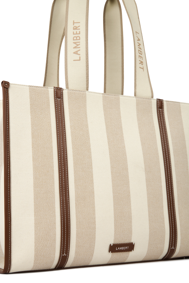 Sac fourre-tout en canevas Erica – LAMBERT