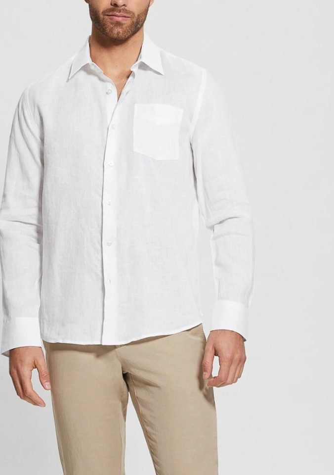 Chemise en lin Island - GUESS - M2YH44WERX0 - Guess