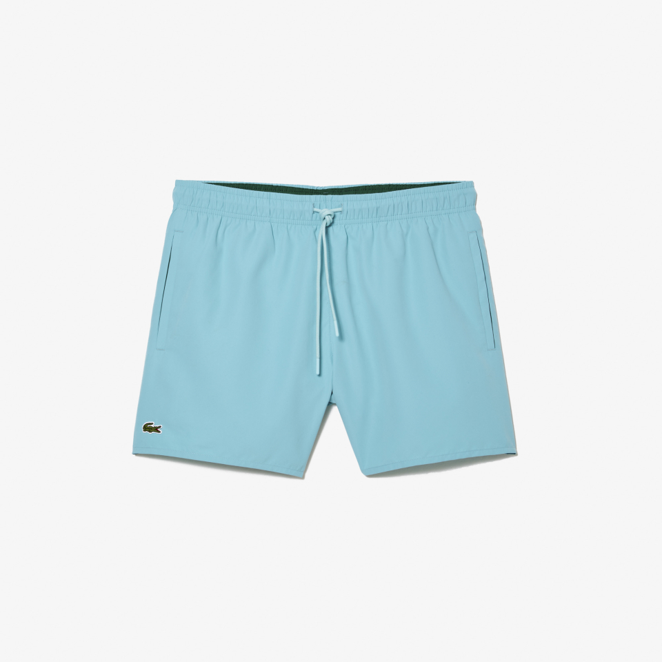 Short de bain uni à séchage rapide - LACOSTE - MH6270 - LACOSTE