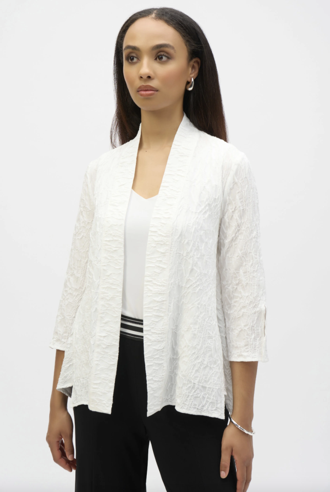 Veste droite en jacquard - JOSEPH RIBKOFF - 252001 - Joseph Ribkoff