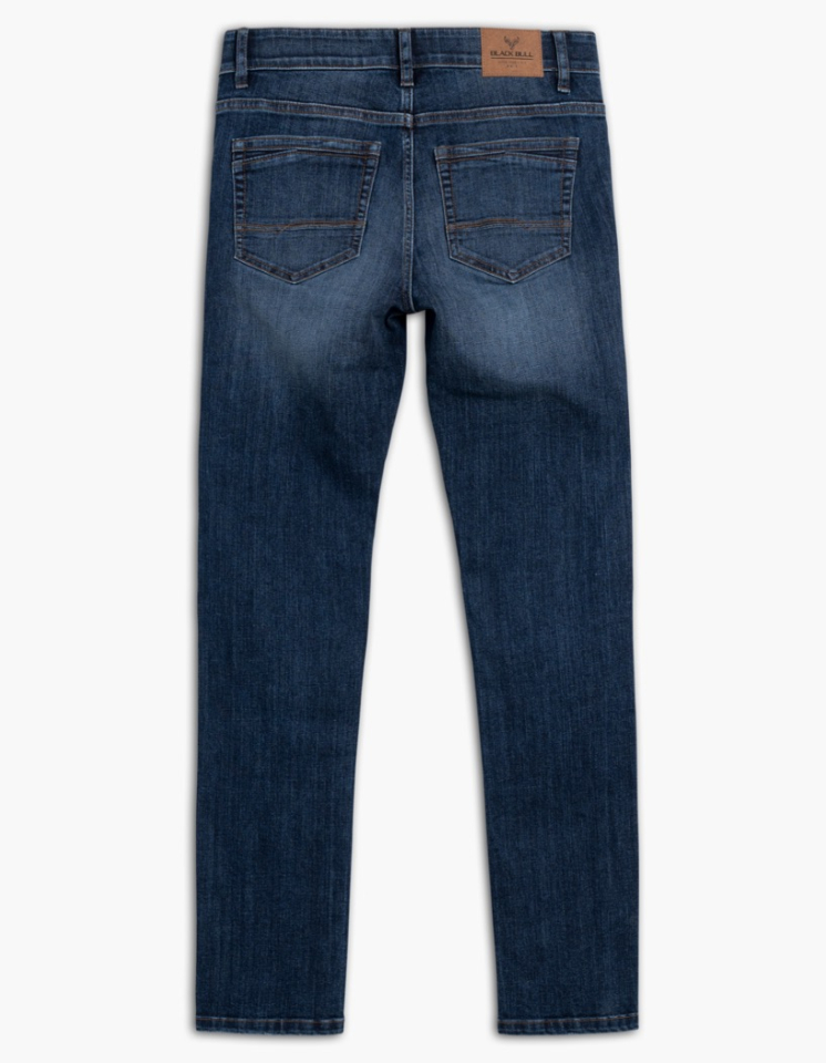 Jeans Jack slim à taille basse - BLACK BULL 