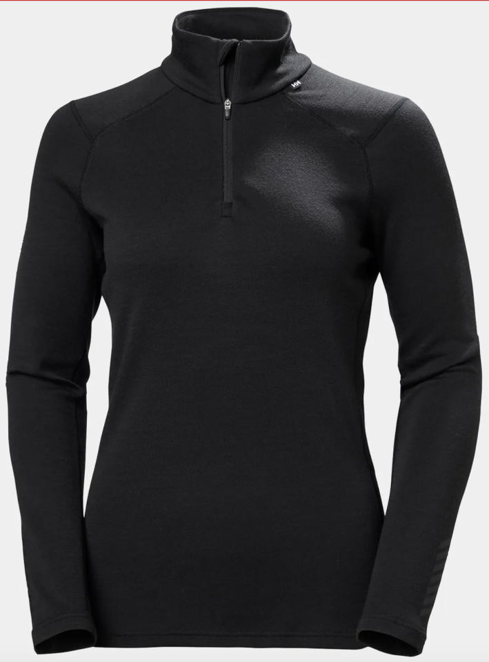Sous-vêtement technique Demi-zip Merino - HELLY HANSEN 