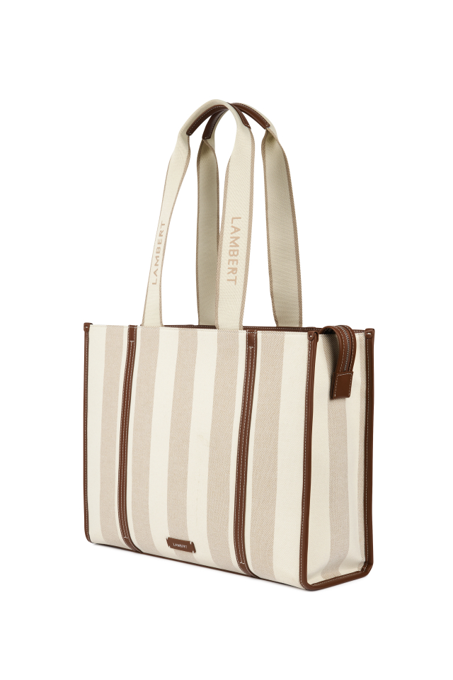 Sac fourre-tout en canevas Erica – LAMBERT - ERICA - LAMBERT