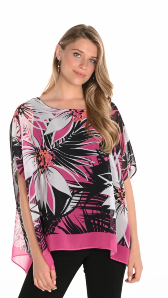 Tunique fleurit - FRANK LYMAN - 251200 - Frank Lyman