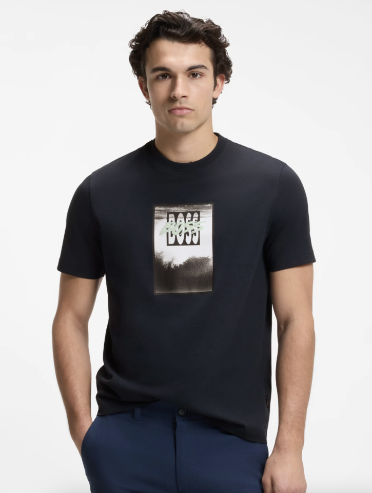 T-shirt logo moderne Te_DJ – HUGO BOSS - 50561846-404 - Hugo Boss