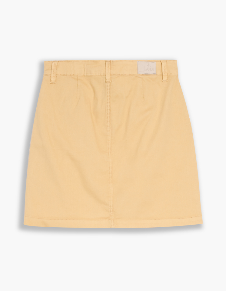 Jupe courte en twill Simone – LOIS