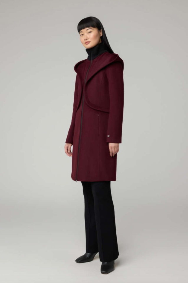 Manteau en lainage Cara - SOIA & KYO - CARA - SOIA & KYO