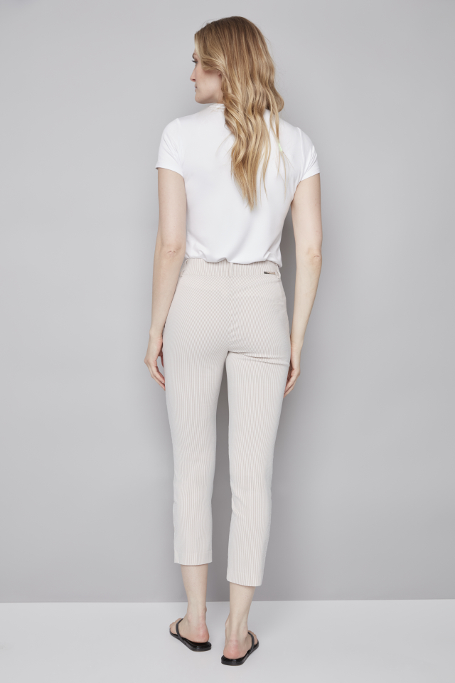 Pantalon ajusté cheville à rayure Chloe – I LOVE TYLER MADISON