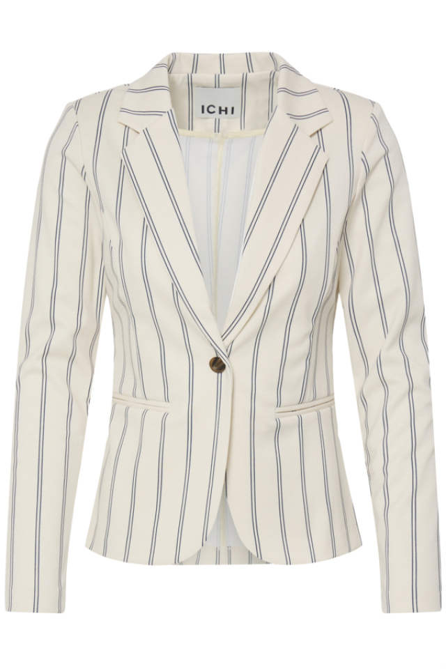 Veston Kate à fines rayures – ICHI