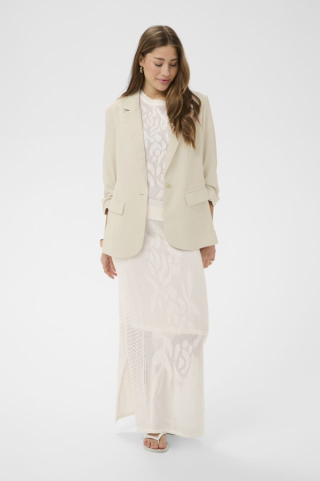 Veston Cocamia à manche 3/4 - CREAM 