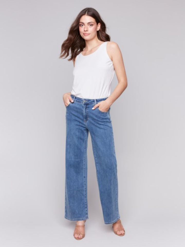 Jean à jambe large Chloe - CHARLIE B - C5630J - Charlie B