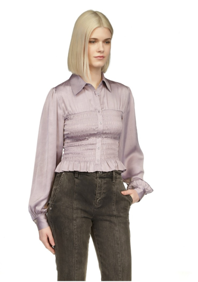 Blouse avec taille ajustée - MICHAEL KORS - MF440P4F0N - Michael Kors