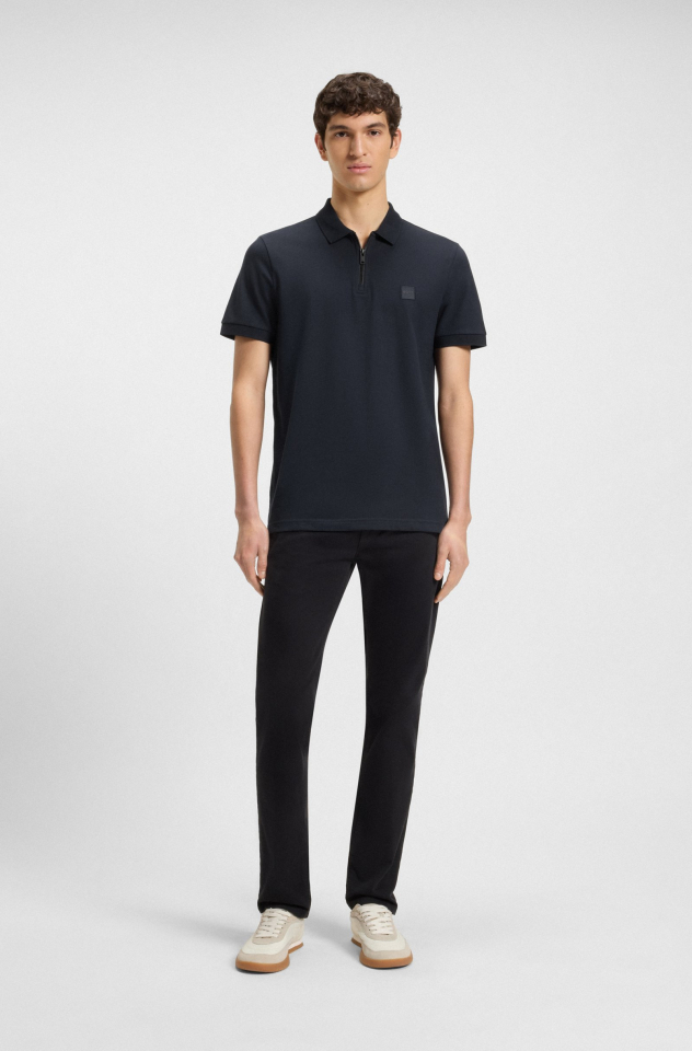 Polo Passerzip en coton extensible – HUGO BOSS