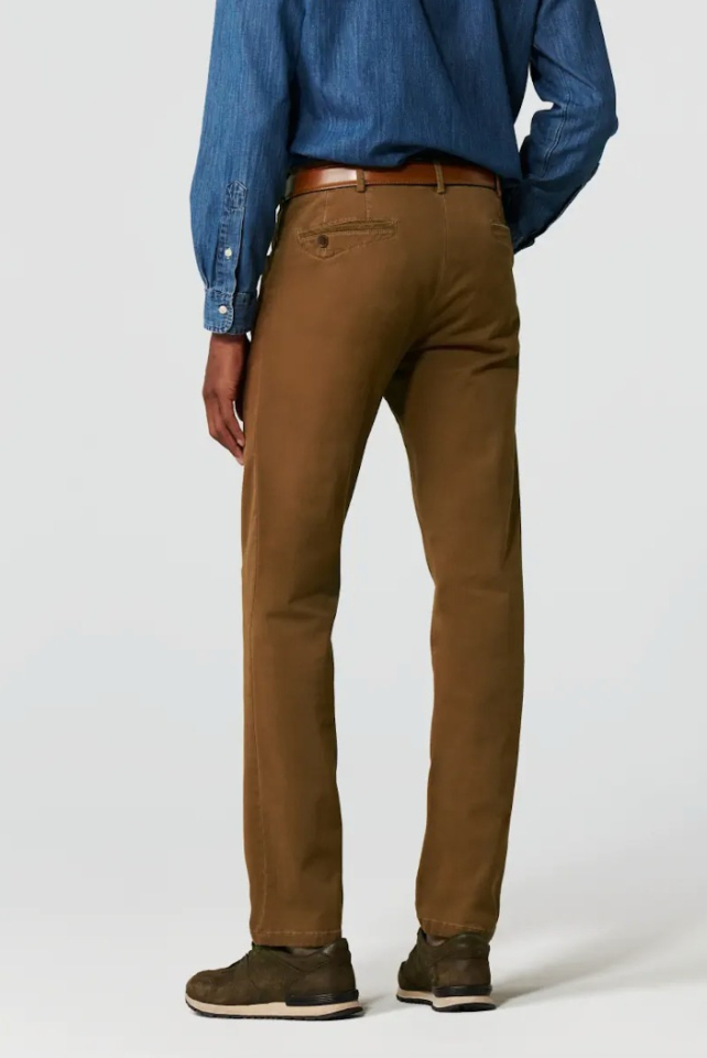 Pantalon de coton Dublin caramel 2-5604/47 - MEYER&nbsp;