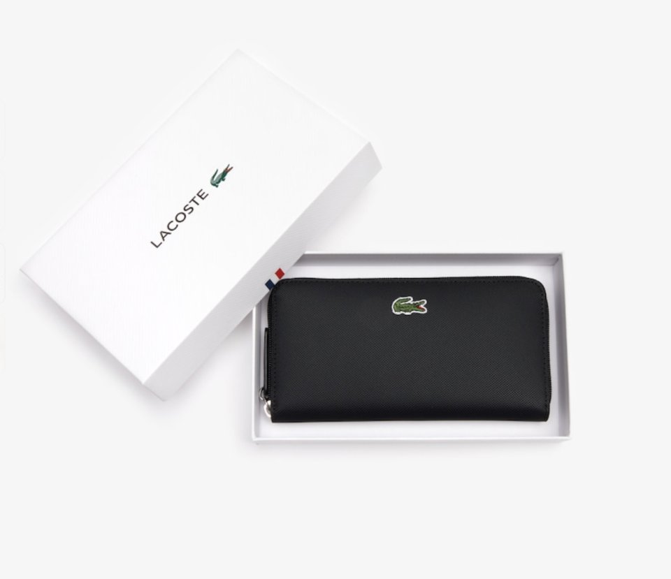 Portefeuille zippé piqué L.12.12 - LACOSTE - NF2900PO - LACOSTE