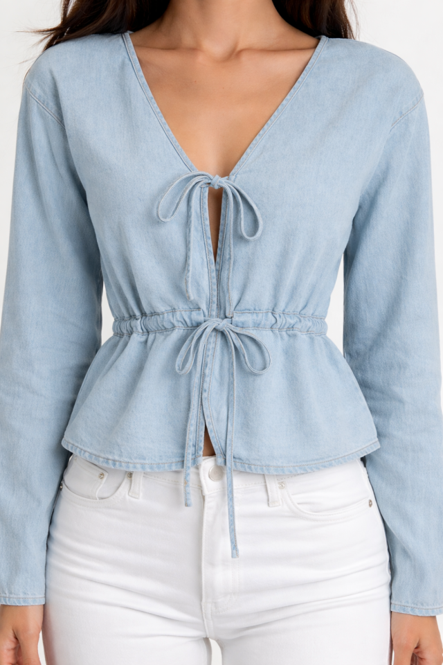 Haut en denim Kennedy - JJXX - 12295021 - JJXX