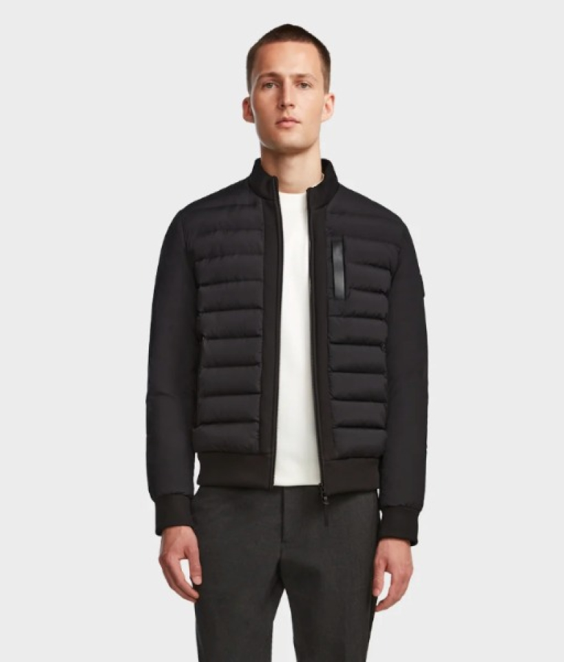 JIMMY VESTE BOMBER MATELASSÉE LÉGÈRE EN DUVET - RUDSAK - 6124543 - Rudsak