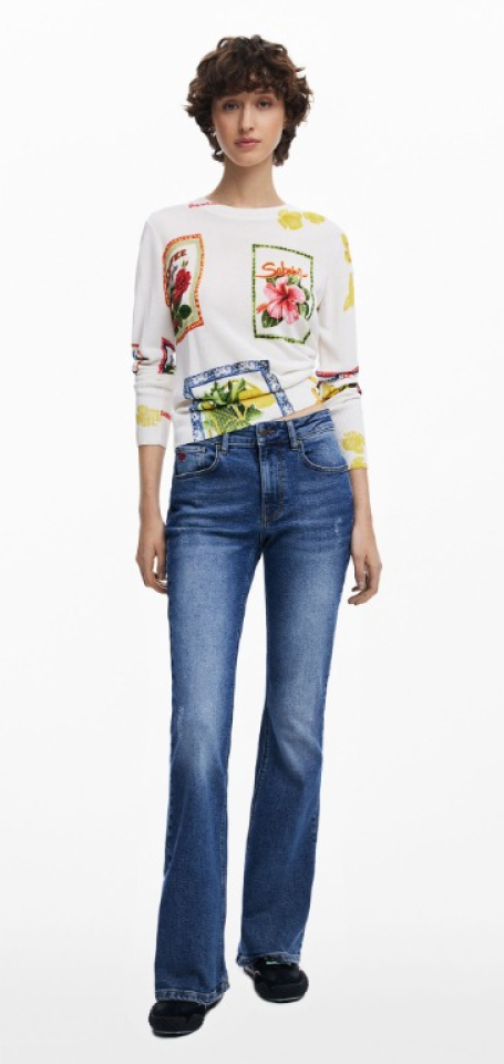 Chandail à motifs Tampere - DESIGUAL - 25SWJF321001 - Desigual