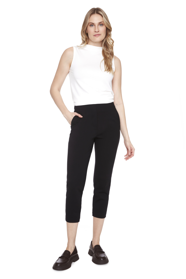 Pantalon jambe fuselée écourté - UP! - 68691 - UP
