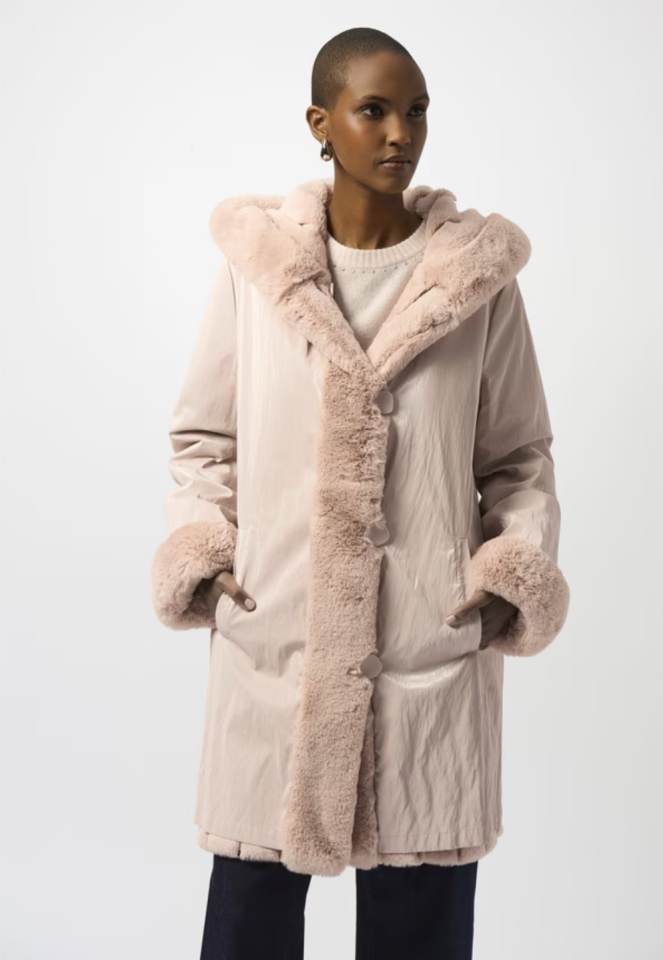 Manteau réversible à col – JOSEPH RIBKOFF