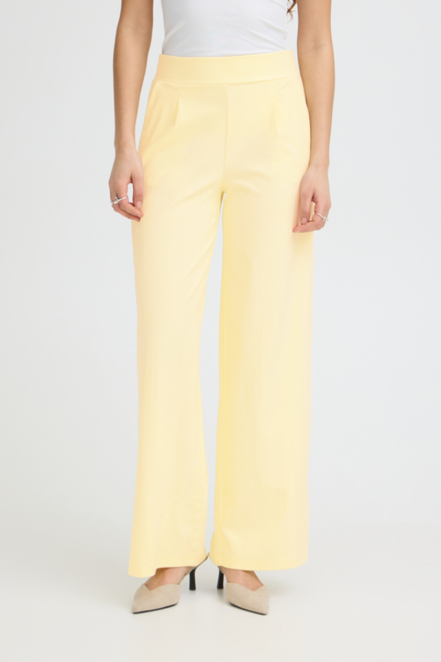 Pantalon Kate en denim essentiel – ICHI - 20125798 - ICHI