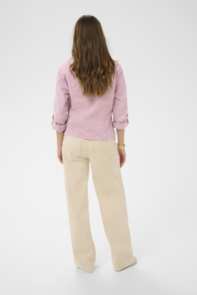 Veste en twill Visti – CREAM