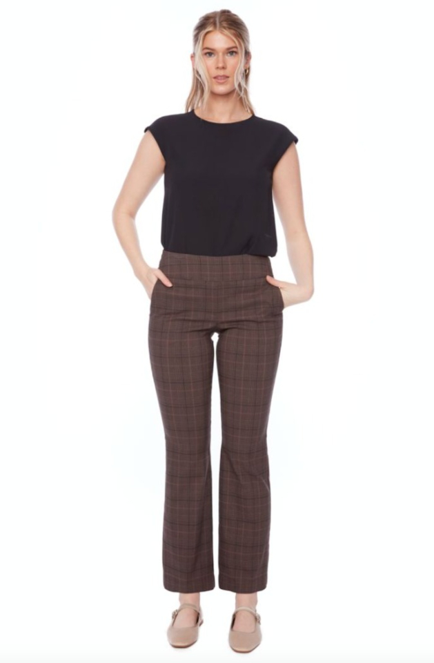 Pantalon à jambe large bootcut - UP - 68231 - UP