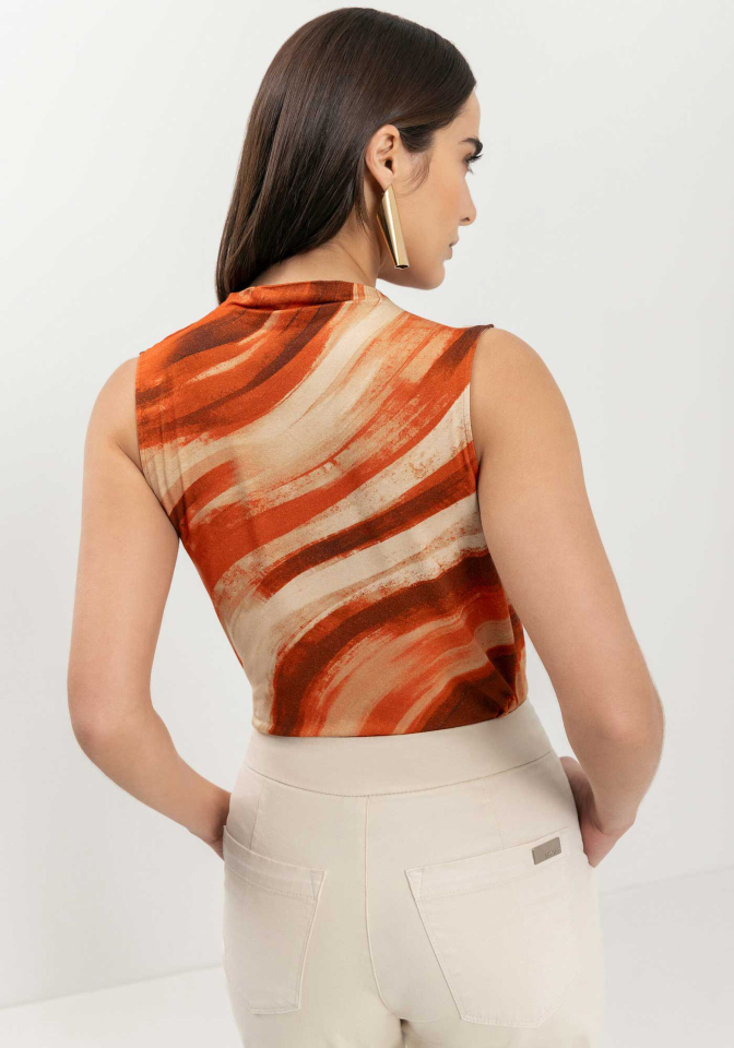 Haut sans manches Laranja - LEZALEZ