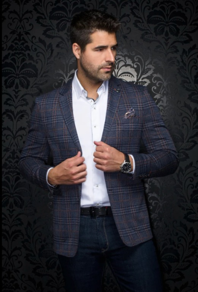 VESTON | CENTURY PLAID - AU NOIR - Century Plaid - AU NOIR