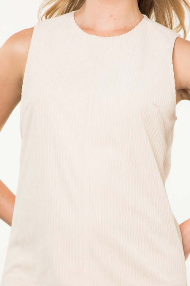 Robe sans manches en corduroy - THLM CLOTHING