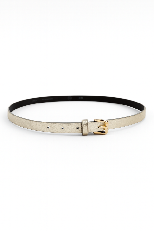 Ceinture mince en cuir Italian - MEDIKE LANDES - B29830 - MEDIKE LANDES
