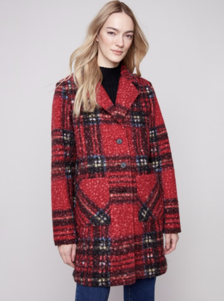 Manteau en tricot - CHARLIE B 