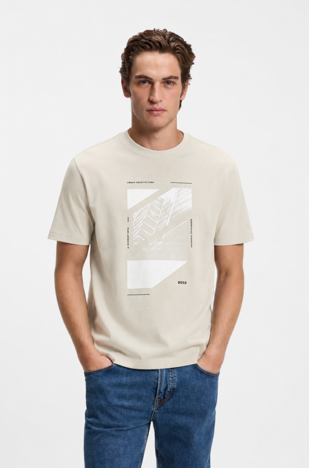 T-shirt Te_Journey – HUGO BOSS - 50566607 - Hugo Boss