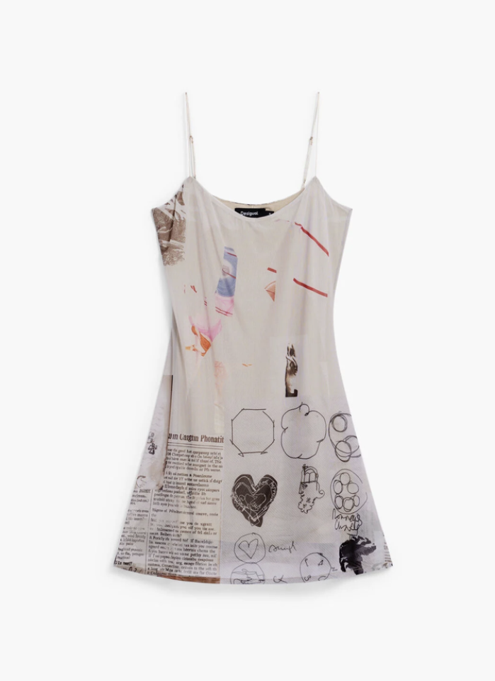 Robe Light Collage Lacroix - DESIGUAL 