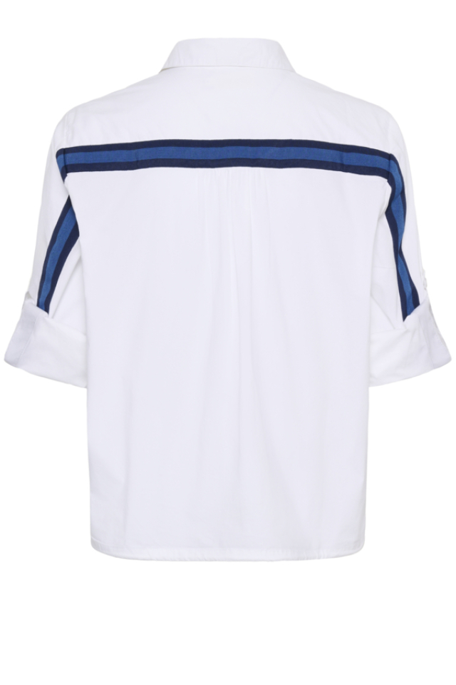 Chemise courte Stela – CREAM